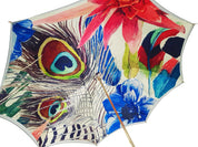 Superb Umbrella With Floral Design - il-marchesato