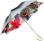 Superb Umbrella With Floral Design - il-marchesato