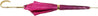 Lovely Fuchsia Shade Umbrella, New Flowered Exclusive By il Marchesato - il-marchesato