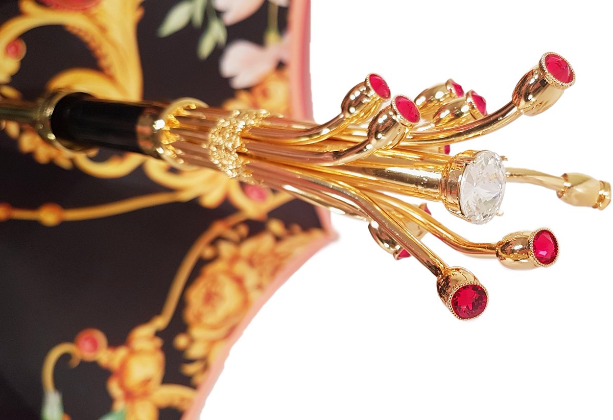 Marvelous Umbrella With Double Cloth Exclusive Design by il Marchesato - il-marchesato