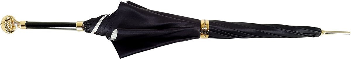 Double Cloth Women's Umbrella with Printed Horses Design - il-marchesato