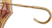 Charming Double Cloth Woman's Umbrella Exclusive Design by il Marchesato - il-marchesato