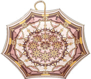 Charming Double Cloth Woman's Umbrella Exclusive Design by il Marchesato - il-marchesato