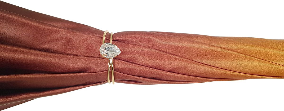 Charming Double Cloth Woman's Umbrella Exclusive Design by il Marchesato - il-marchesato