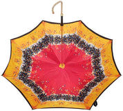 Beautiful Double Canopy Umbrella in a Parti-Coloured Design - il-marchesato