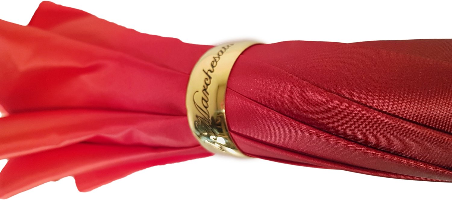 Lovely Red Shade Umbrella, New Flowered Exclusive By il Marchesato - il-marchesato