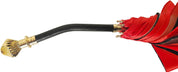 Lovely Red Shade Umbrella, New Flowered Exclusive By il Marchesato - il-marchesato