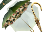 Fantastic flower and chain Umbrella With Double Fabric, Exclusive  Design By il Marchesato - il-marchesato