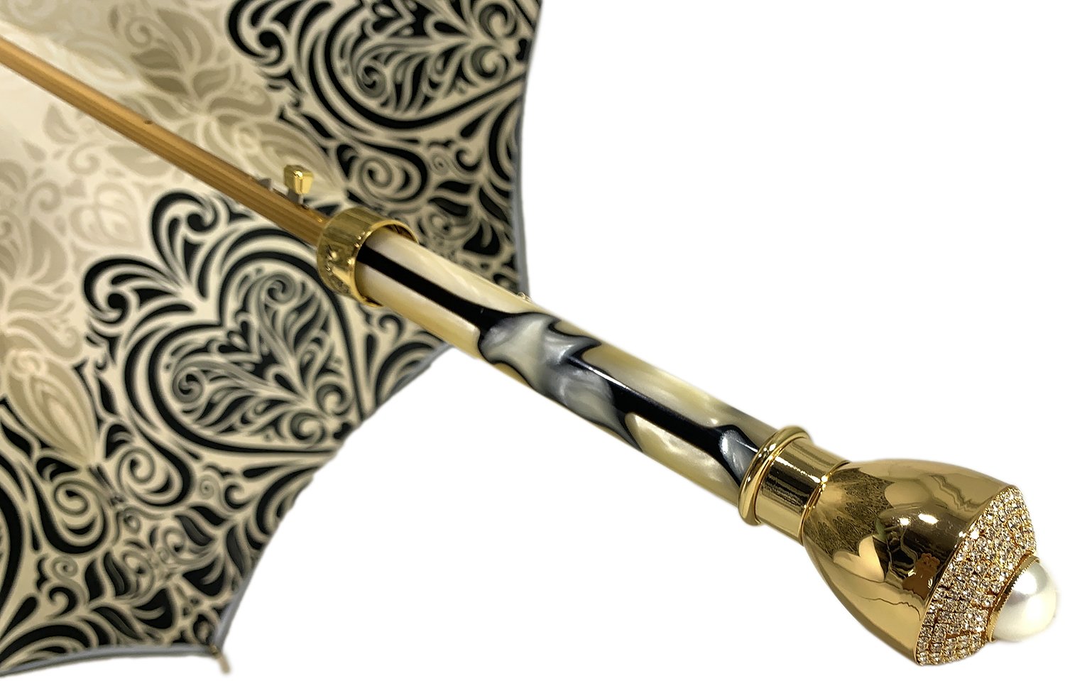 Elegant Stylish Baroque Design - Handmade Fashion Umbrella For Women - il-marchesato