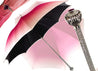 Il Marchesato Black and White Dots Print Women's Umbrella - il-marchesato