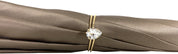 Il Marchesato Ivory with Flowered Interior Women's Umbrella - il-marchesato