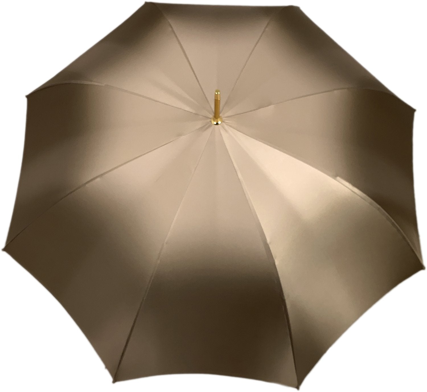 Il Marchesato Ivory with Flowered Interior Women's Umbrella - il-marchesato