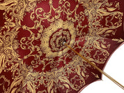 Il Marchesato ombrelli Burgundy crown design - Mylord red stones Handle - il-marchesato