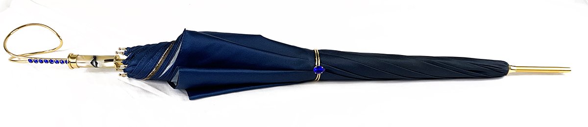 Handcrafted Umbrella Exclusive Abstract Design - IL MARCHESATO LUXURY UMBRELLAS, CANES AND SHOEHORNS