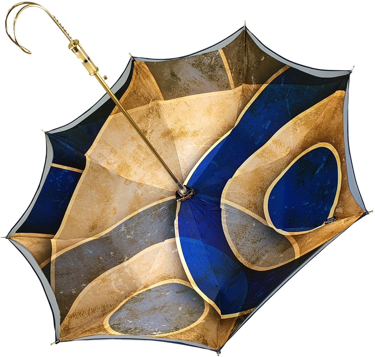 Handcrafted Umbrella Exclusive Abstract Design - IL MARCHESATO LUXURY UMBRELLAS, CANES AND SHOEHORNS