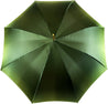 Elegant Green Floral Umbrella - IL MARCHESATO LUXURY UMBRELLAS, CANES AND SHOEHORNS