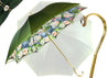 IL MARCHESATO GREEN FLOWERED UMBRELLA