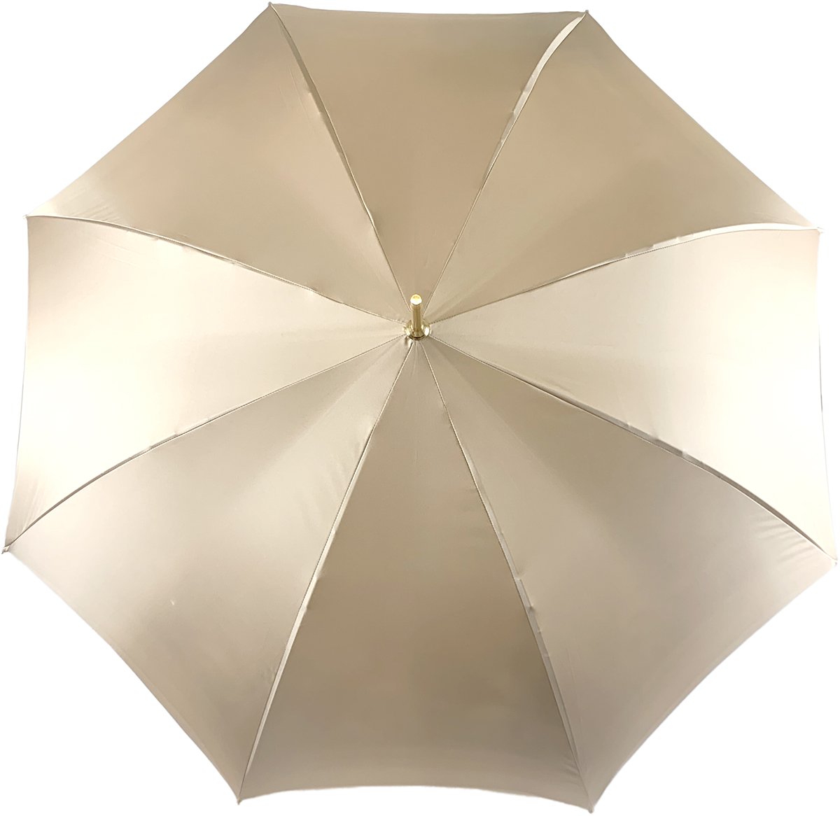 Handmade Cream Umbrella - Abstract Design - IL MARCHESATO LUXURY UMBRELLAS, CANES AND SHOEHORNS