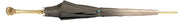 Elegant Gradient Gold Umbrella - IL MARCHESATO LUXURY UMBRELLAS, CANES AND SHOEHORNS