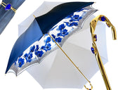 IL MARCHESATO BLUE STRAIGHT UMBRELLA