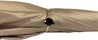 Creamy Leopard Print Umbrella, Double Cloth - IL MARCHESATO LUXURY UMBRELLAS, CANES AND SHOEHORNS