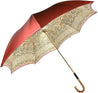 Luxurious Baroque Print Umbrella - IL MARCHESATO LUXURY UMBRELLAS, CANES AND SHOEHORNS