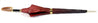 Luxurious Baroque Print Umbrella - IL MARCHESATO LUXURY UMBRELLAS, CANES AND SHOEHORNS