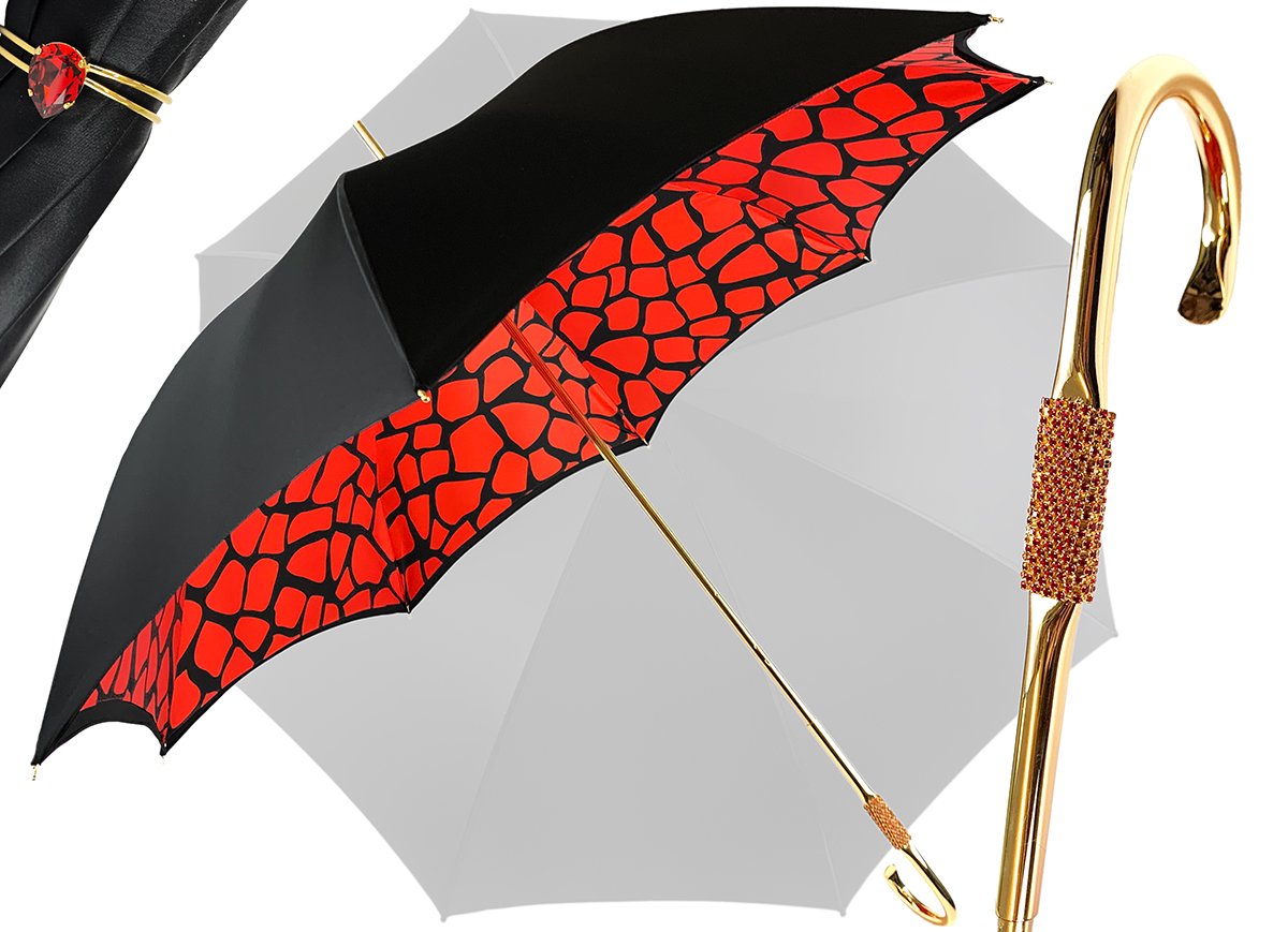 DOUBLE CANOPY GIRAFFE UMBRELLA