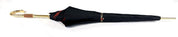 Black&Red Giraffe Print Pattern Inside - IL MARCHESATO LUXURY UMBRELLAS, CANES AND SHOEHORNS