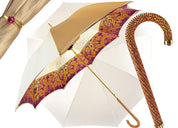 IL MARCHESATO DOUBLE LAYER CREAM UMBRELLA