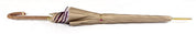 Gorgeous Cream Color Umbrella With Double Fabric - IL MARCHESATO LUXURY UMBRELLAS, CANES AND SHOEHORNS