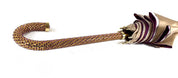 Gorgeous Cream Color Umbrella With Double Fabric - IL MARCHESATO LUXURY UMBRELLAS, CANES AND SHOEHORNS