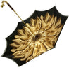 Double Cloth Gold Shaded Dahlia Umbrella - IL MARCHESATO LUXURY UMBRELLAS, CANES AND SHOEHORNS