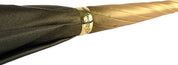 Double Cloth Gold Shaded Dahlia Umbrella - IL MARCHESATO LUXURY UMBRELLAS, CANES AND SHOEHORNS