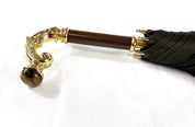 Double Cloth Gold Shaded Dahlia Umbrella - IL MARCHESATO LUXURY UMBRELLAS, CANES AND SHOEHORNS
