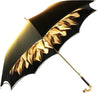 Double Cloth Gold Shaded Dahlia Umbrella - IL MARCHESATO LUXURY UMBRELLAS, CANES AND SHOEHORNS