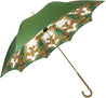 Women's Green Umbrella - IL MARCHESATO LUXURY UMBRELLAS, CANES AND SHOEHORNS