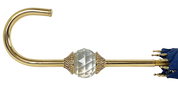 Beautiful Umbrella with Swarovski crystal sphere