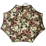 Precious Khaki Umbrella with Crystal Medallion