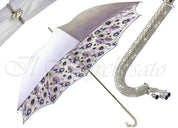 Sparkling Lilac Umbrella with Anemones