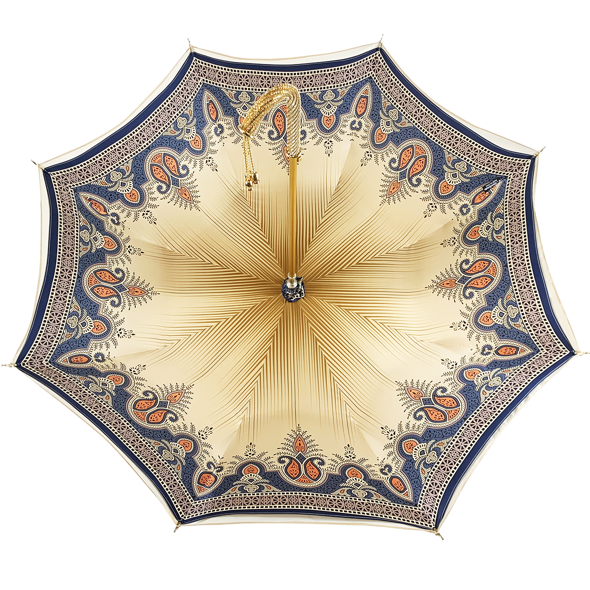 Golden Umbrella in a Fancy design