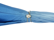 Wonderful light blue Umbrella with abstract marine design