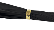 Simple and Elegant Black Umbrella with Animalier design
