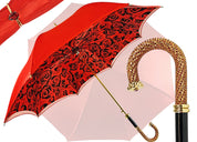 Romantic Umbrella with red Roses
