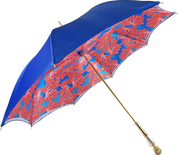Fantastic blue with "35fili" Coral design