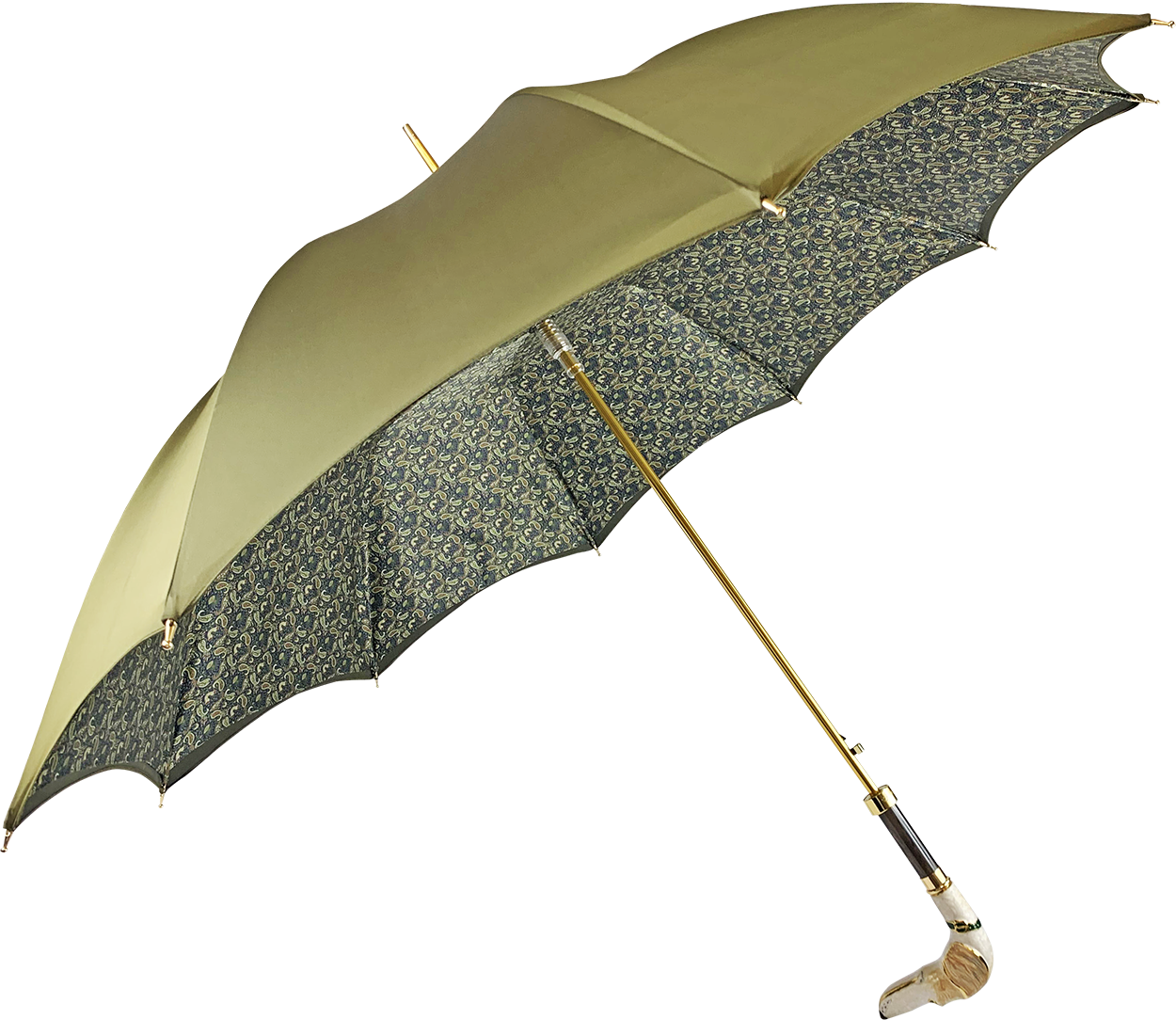 Exclusive hand-painted greyhound umbrella – ilMarchesato - Luxury Exclusive hand-painted greyhound umbrella – ilMarchesato - Luxury