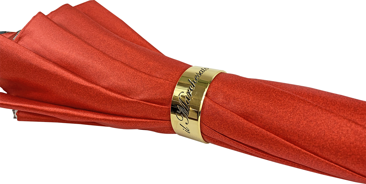 Marvellous Red umbrella with jewel handle