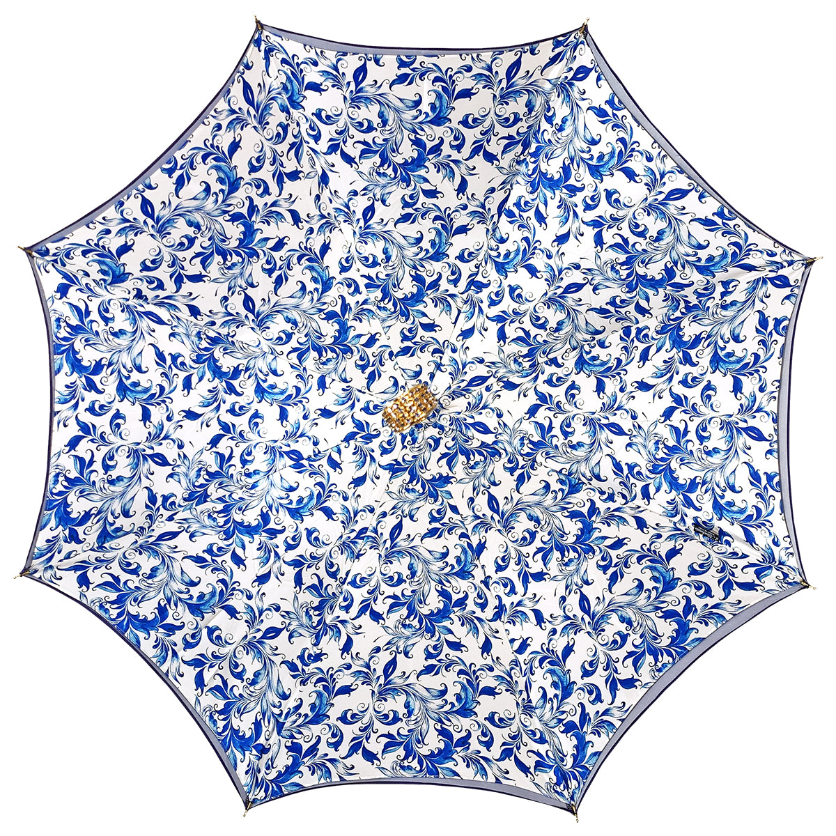 Fine and elegant light blue umbrella