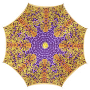 Fantastic Orange umbrella with leopard print
