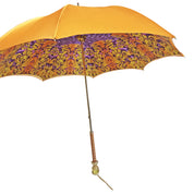 Fantastic Orange umbrella with leopard print
